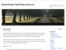 Tablet Screenshot of davidfowlerpreacher.com